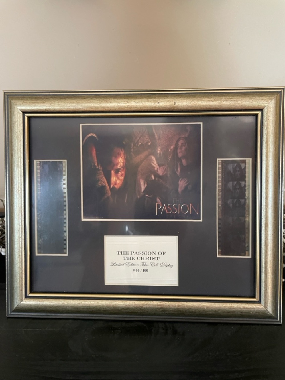Limited Edition #66/100 The Passion of the Christ Framed Film Cells